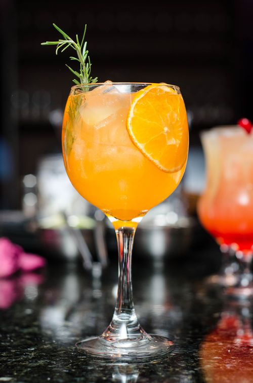 Drinks menu